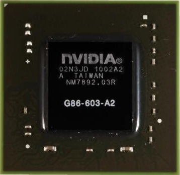 nVidia G86-603-A2 (GeForce 8400M G) Wymiana na nowy, naprawa, lutowanie BGA